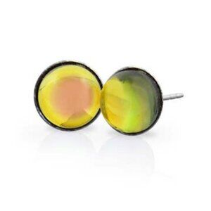 Stud Earrings Sterling Silver Crystal Jewelry Studs